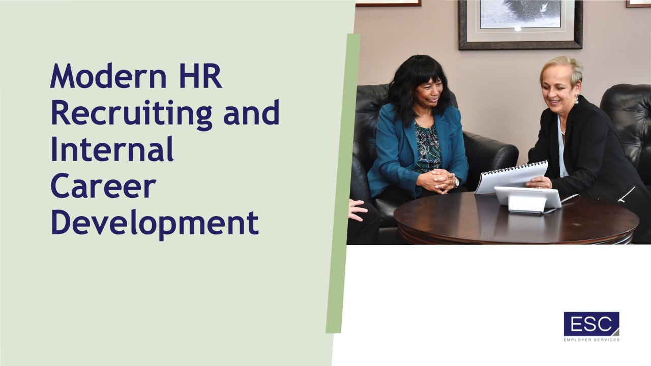Modern HR Recruiting and Internal Career Development